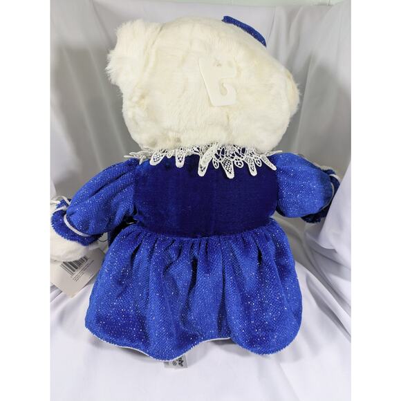 Dan Dee‎ Snowflake Christmas Holiday Teddy Bear Stuffed Plush 20" 2006 with Tag - Picture 5 of 8